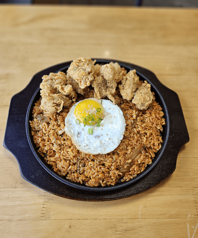 Griddled Rice - Chicken